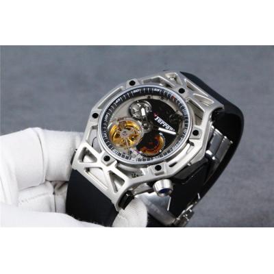 Replica Ferrari Limited Edtions A21J  Automatic Movement Mens Watch Skeleton Dial  Rubber  Strap  G21