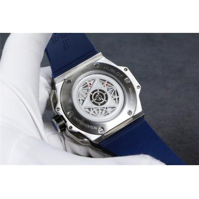 Replica Big Bang A21J  Automatic  Movement  Mens Watch  Skeleton Dial  Rubber  Strap B G22