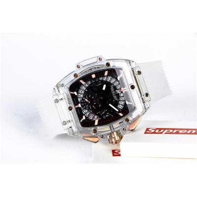 Replica Big Bang Japan vk Quartz  chronograph Movement   Mens Watch  Skeleton Dial  Rubber  Strap  G25