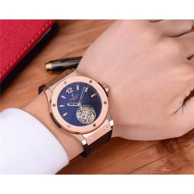 Replica Classic Fusion  A21J  Automatic  Movement  Mens Watch Blue Dial  Rubber  Strap A G31