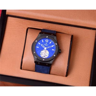 Replica Classic Fusion  A21J  Automatic  Movement  Mens Watch Blue Dial  Rubber  Strap B G31