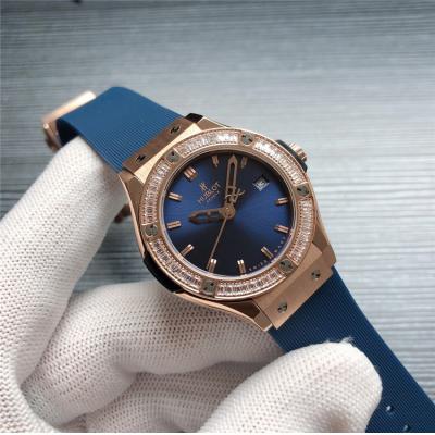 Replica Classic Fusion Japan  Quartz Movement  Womens Watch  Blue Dial Rubber Strap  G44