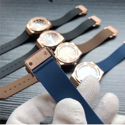 Replica Classic Fusion Japan  Quartz Movement  Womens Watch  Blue Dial Rubber Strap  G44