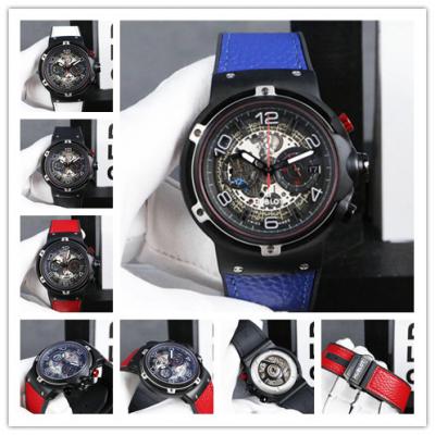 Replica Ferrari Limited Edtions A21J  Automatic Movement Mens Watch Skeleton Dial  Leather Strap  B G48