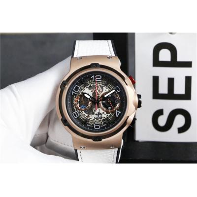 Replica Ferrari Limited Edtions A21J  Automatic Movement Mens Watch  Skeleton Dial Leather Strap  C G48