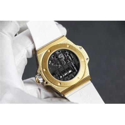 Replica Big Bang MP-09 TOURBILLON BI-AXIS  A21J  Automatic  Movement  Mens Watch Skeleton Dial  Rubber  Strap A G69