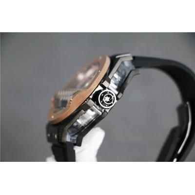 Replica Big Bang MP-09 TOURBILLON BI-AXIS  A21J  Automatic  Movement  Mens Watch Skeleton Dial  Rubber  Strap B G69