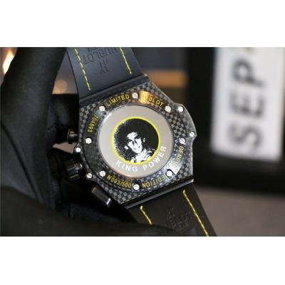 Replica Big Bang  Japan  vk Quartz  chronograph  Movement  Mens Watch Black Dial Rubber Strap G71