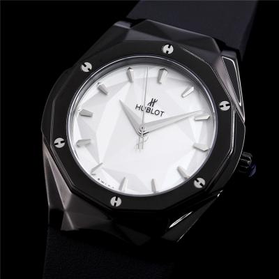 Replica Classic Fusion  Japan Miyota 8215 Automatic Movement  Mens Watch White Dial Rubber Strap A G77