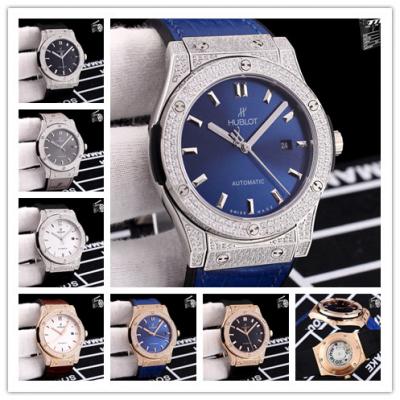 Replica Classic Fusion  Japan Miyota 8215 Automatic Movement  Mens Watch  Blue  Dial Leather Strap G79