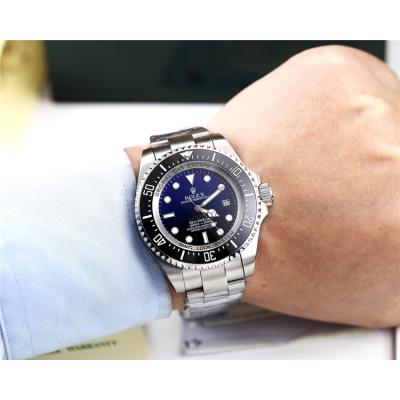 Replica Sea-Dweller Japan Miyota 8215 Automatic  Mens Watch Blue Dial Stainless steel E06