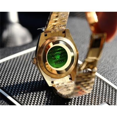 Replica Datejust Japan Miyota 8215 Automatic Movement Mens Watch  White Dial Yellow Gold A E09