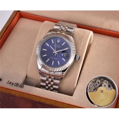 Replica Datejust  Japan Miyota 8215 Automatic Movement Mens Watch Blue Dial  Jubilee Bracelet SS  A E28