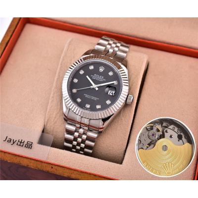 Replica Datejust  Japan Miyota 8215 Automatic Movement Mens Watch White Dial Jubilee Bracelet Two Tone Yellow Gold C E28