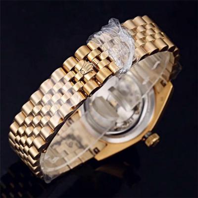 Replica Datejust Japan Miyota 8215 Automatic Movement Mens Watch Black Dial Jubilee Bracelet Yellow Gold E34