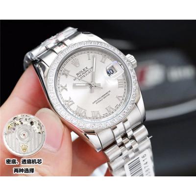 Replica Datejust Miyota 821A Automatic Movement Mens Watch White  Dial Jubilee Bracelet  SS C E50