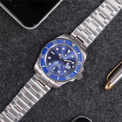 Replica Cosmograph Daytona A2813 Automatic Movement Mens Watch Blue Dial Oyster Bracelet SS E64