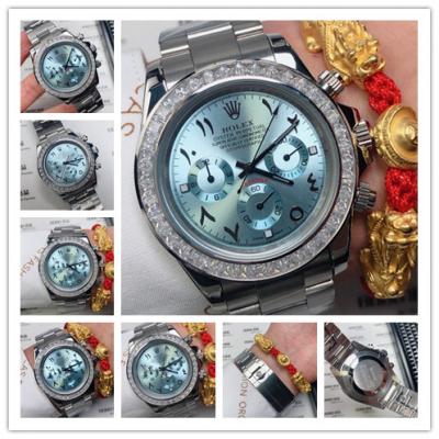 Replica Cosmograph Daytona A21J Automatic Movement Mens Watch Ice Blue Dial Oyster Bracelet SS E67