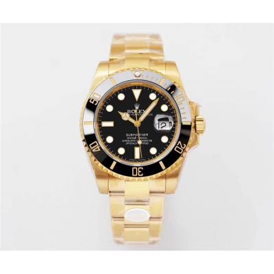 Replica Submariner A2836 Automatic Movement Mens Watch Blue Dial Oyster Bracelet Two Tone Yellow Gold A E72