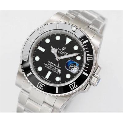 Replica Submariner A2836 Automatic Movement Mens Watch Black Dial Oyster Bracelet SS B E72