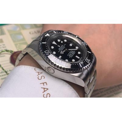 Replica Sea-Dweller A21J Automatic Movement Mens Watch  Black Dial Oyster Bracelet  SS E82