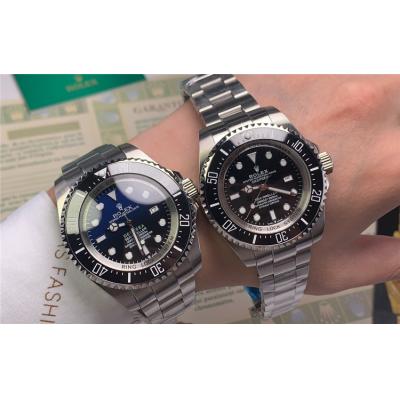 Replica Sea-Dweller A21J Automatic Movement Mens Watch  Black Dial Oyster Bracelet  SS E82