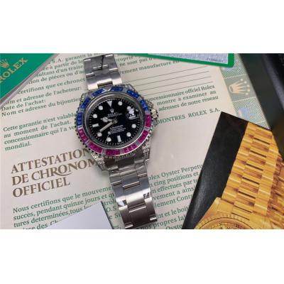 Replica Submariner  A21J Automatic Movement Mens Watch Green Dial Oyster Bracelet  SS E86