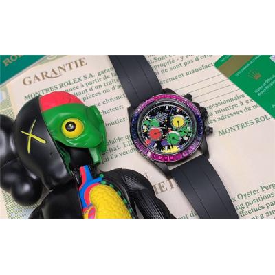 Replica Cosmograph Daytona  A21J Automatic Movement Mens Watch Graffiti Dial PVD Steel E90