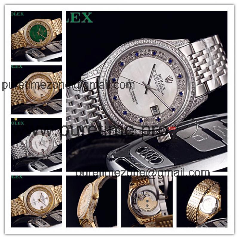 Replica Datejust Japan Miyota 8215 Automatic Movement  Mens Watch White Dial Stainless Steel  B E118