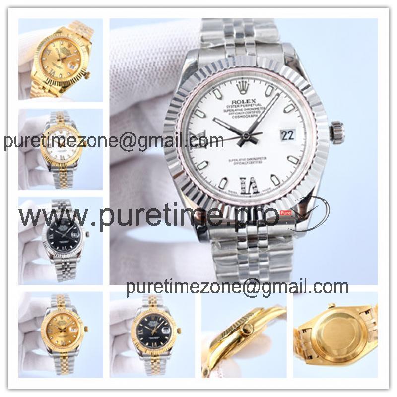 Replica Datejust A21J Automatic Movement Mens Watch White Dial Jubilee Bracelet SS E412