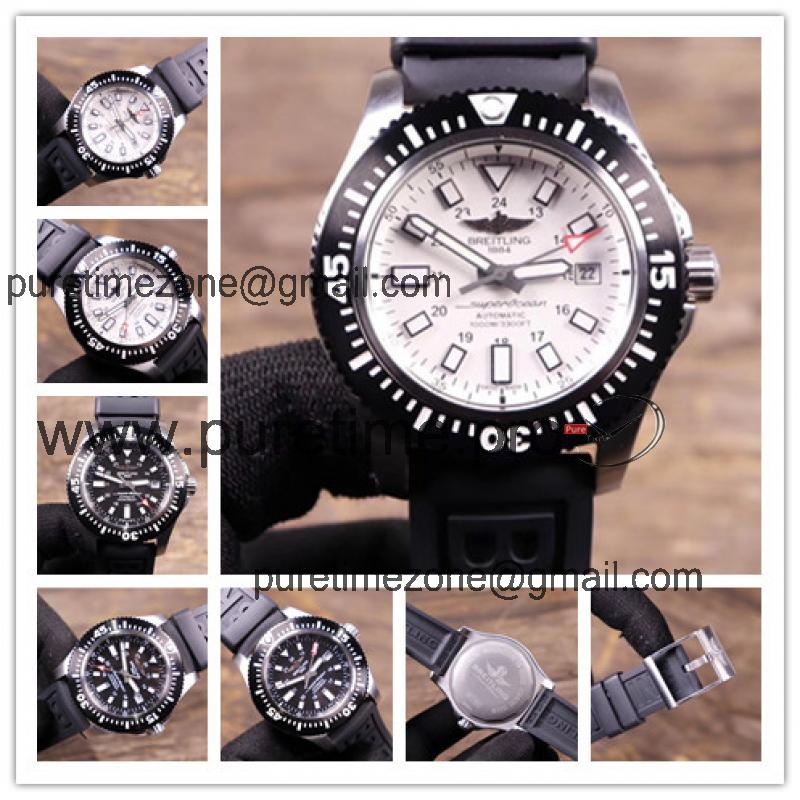 Replica Avenger  Japan Miyota 8215 Automatic Mens Watch White Dial Rubber Strap G01