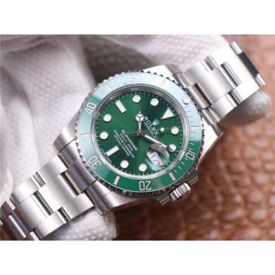 NOOB V11 Submariner 116610 SA3135 Automatic Mens Watch Ceramic Bezel Green Dial 904L SS Bracelet Best Edition