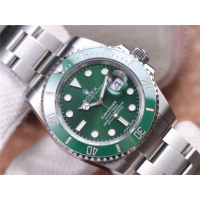 NOOB V11 Submariner 116610 SA3135 Automatic Mens Watch Ceramic Bezel Green Dial 904L SS Bracelet Best Edition