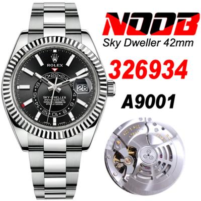 NOOB Sky-Dweller 326934  A9001 Automatic Mens Watc...