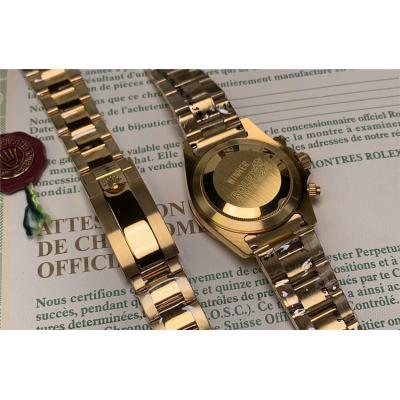 Replica Cosmograph Daytona  A21J Automatic  Mens Watch White Dial Oyster Bracelet Yellow Gold B E111