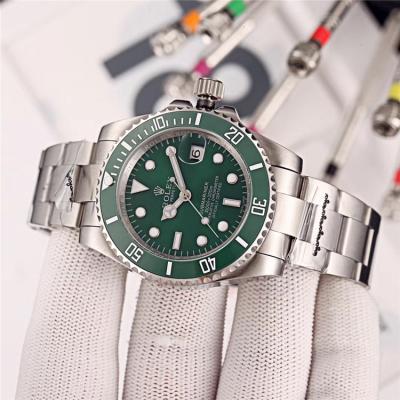 Replica Submariner  A21J Automatic Movement Mens Watch Green Dial Oyster Bracelet SS E116