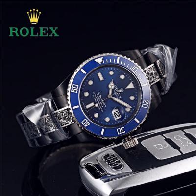 Replica Submariner  A21J Automatic Movement Mens Watch Blue Dial Vintage Engraving Bracelet E120