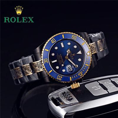 Replica Submariner  A21J Automatic Movement Mens Watch Blue Dial Vintage Engraving Bracelet E120