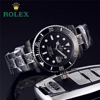 Replica Submariner  A21J Automatic Movement Mens Watch Black Dial Vintage Engraving Bracelet E121