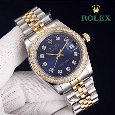 Replica Datejust Japan Miyota 8215 Automatic Mens Watch Blue Dial Jubilee Bracelet Yellow Gold E126