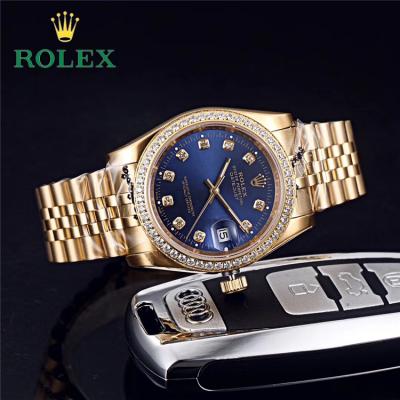 Replica Datejust Japan Miyota 8215 Automatic Mens Watch Blue Dial Jubilee Bracelet Yellow Gold E126