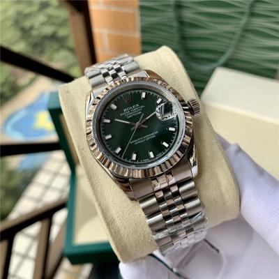 Replica Datejust Japan Miyota 8215 Automatic Mens Watch Green Dial Jubilee Bracelet SS E129