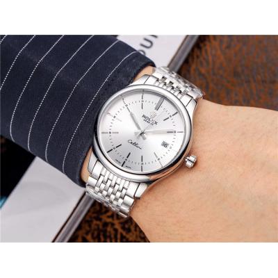 Replica Cellini Japan Miyota 8215 Automatic Mens Watch White Dial Stainless Steel  A E130