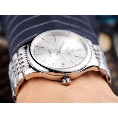 Replica Cellini Japan Miyota 8215 Automatic Mens Watch White Dial Stainless Steel  A E130