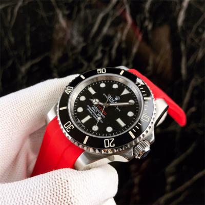 Replica Submariner A21J Automatic Movement Mens Watch Black Dial Rubber Strap E176