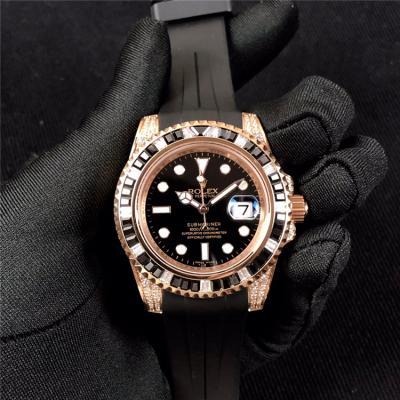 Replica Submariner Japan Miyota 8215 Automatic Movement Mens Watch Black Dial Rubber Strap E178