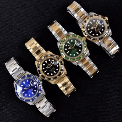 Replica Submariner Japan Miyota 8215 Automatic Movement Mens Watch Blue  Dial Oyster Bracelet SS E180