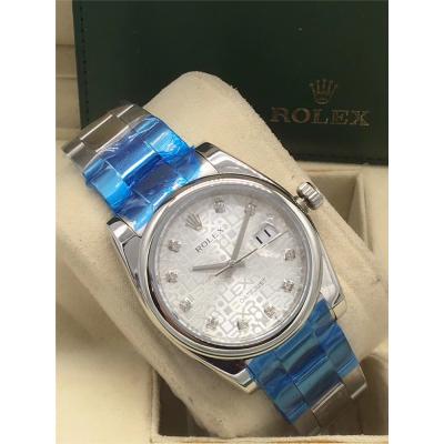 Replica Day-Date A2813 Automatic Movement Mens Watch White Dial Oyster Bracelet SS E219