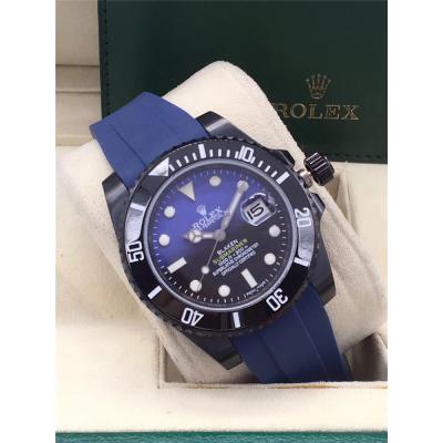 Replica GMT-Master II A21J Automatic Movement Mens Watch Blue Dial Rubber Strap A E224