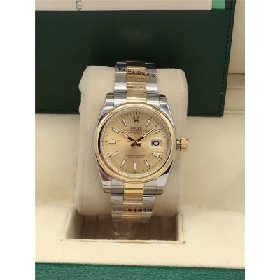 Replica Datejust A2813 Automatic Mens Watch White Dial Jubilee Bracelet Rose Gold E226